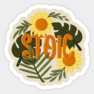 stoic1 Sticker